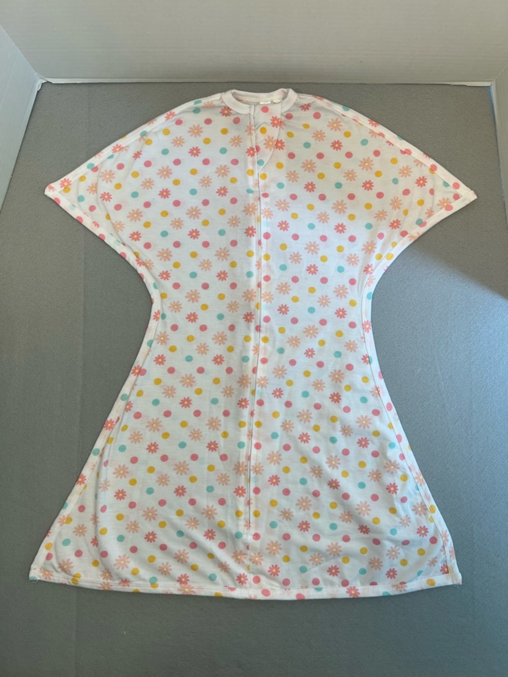 Sleeping Baby Zipadee Zip Polka Dots Floral Transition Sleep Sack Small 4-8 m